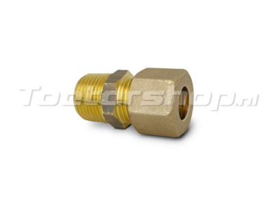 10mm-3/8 BSPT snijringkoppeling